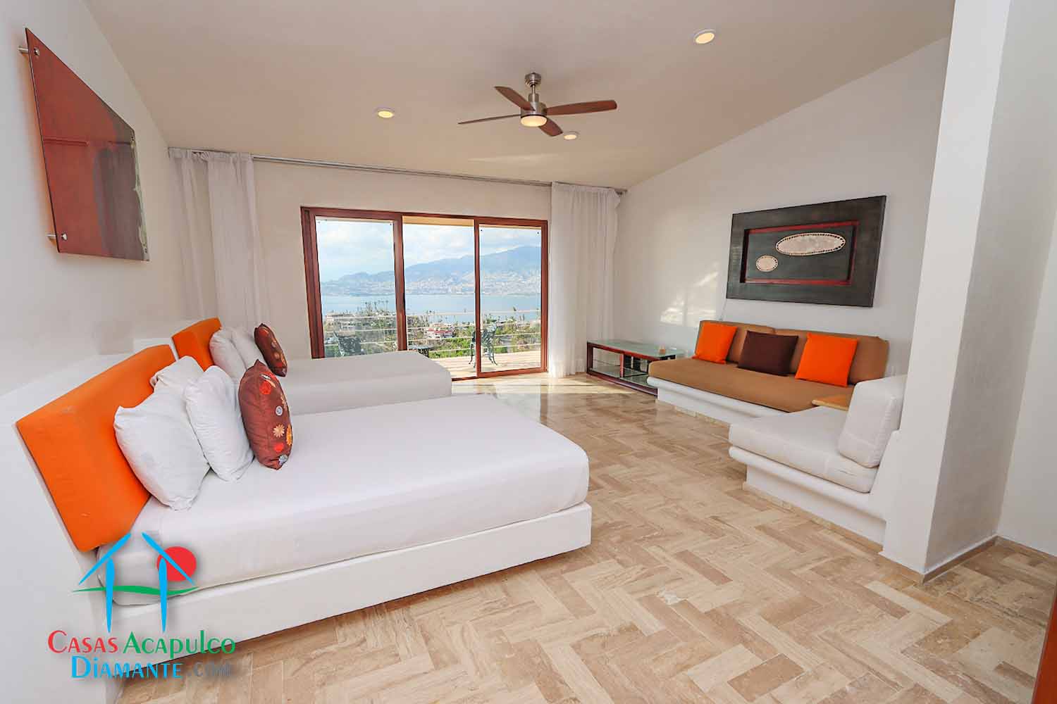 Puerta del Mar - Recámara tres 1